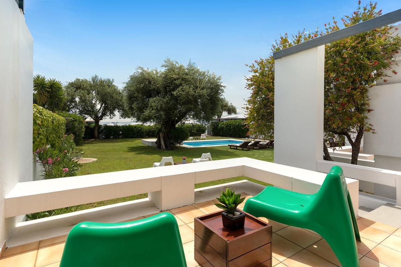 Villa Piedra Del Mar Beachfront By Villa2Be Barbati Exterior foto